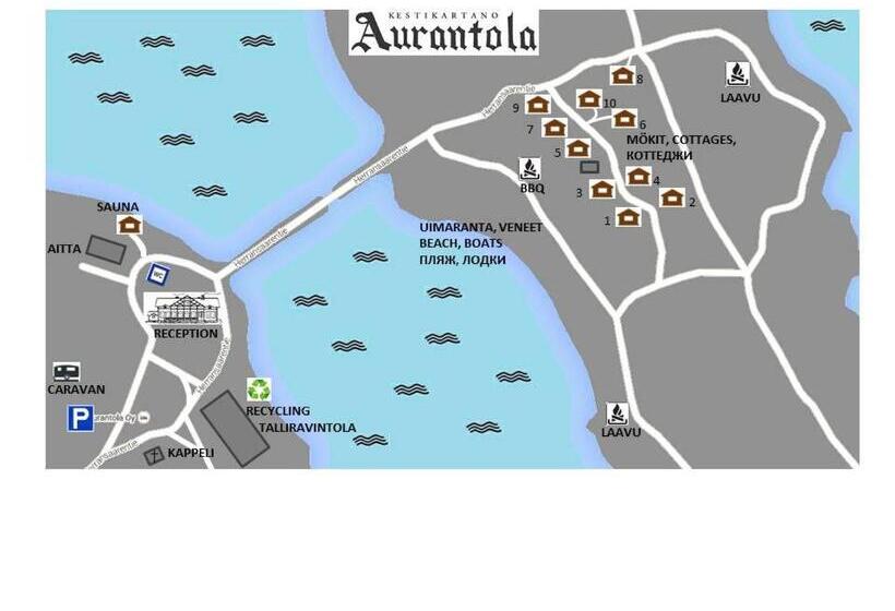 Хижина, Aurantola