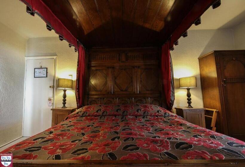 景色の見えるデラックスルーム, The Oxenham Arms Hotel Devon