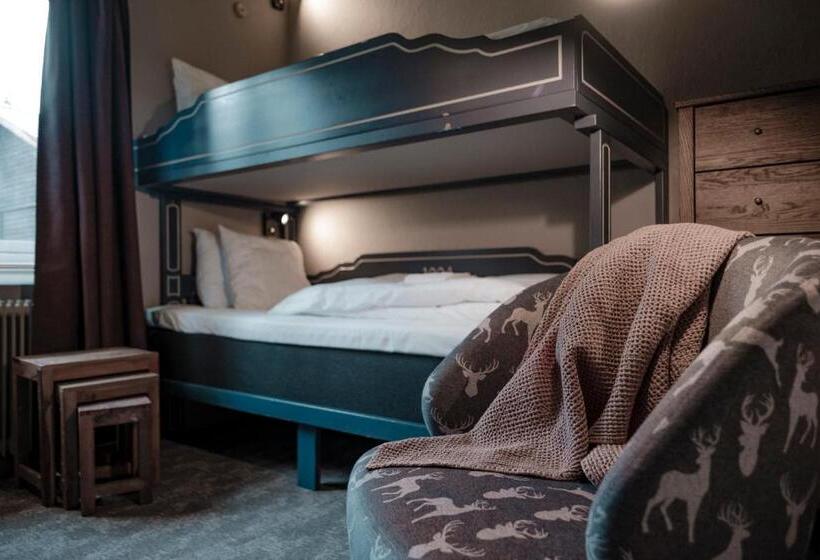 غرفة قياسية رباعية, Trillevallens Högfjällshotell & Lägenheter