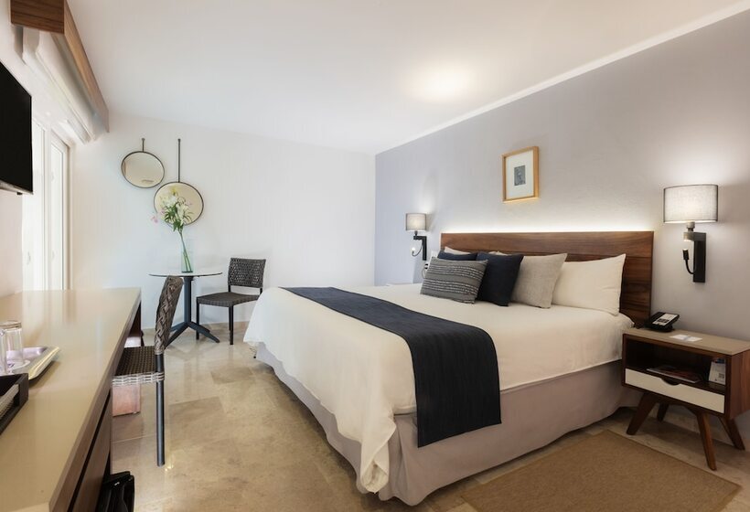 غرفة ديلوكس سرير كينج, Buenaventura Grand Hotel & Great Moments   All Inclusive