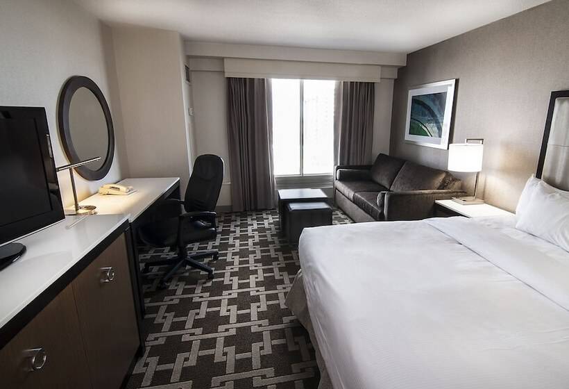 带双人床的标准工作室, Hilton Niagara Falls/fallsview Hotel & Suites