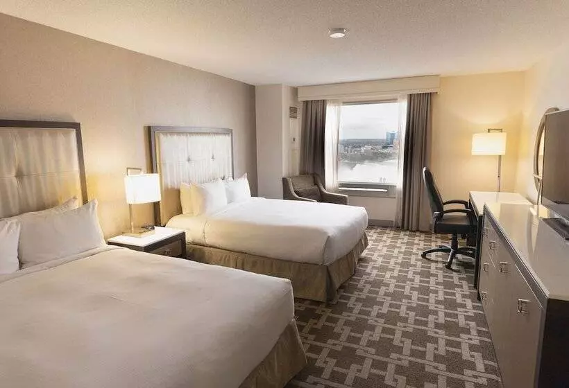 اتاق استاندارد با 2 تخت دوبل, Hilton Niagara Falls/fallsview Hotel & Suites