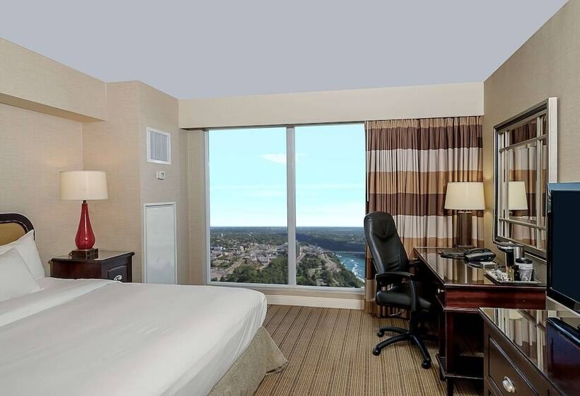 ダブルベッドのベーシックルーム, Hilton Niagara Falls/fallsview Hotel & Suites