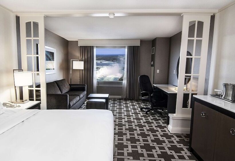 ダブルベッドのスタンダードスタジオ, Hilton Niagara Falls/fallsview Hotel & Suites