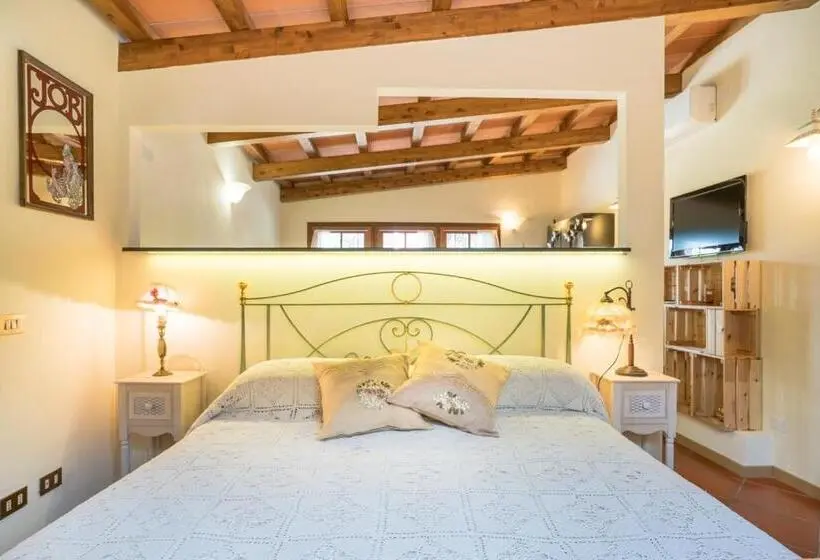１ベッドルームアパートメント, Podere Rosso Baccarà   Bed & Breakfast