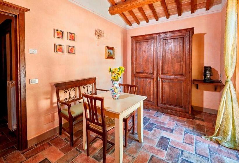 带1个卧室带花园景观的公寓, Agriturismo Il Molino Antico