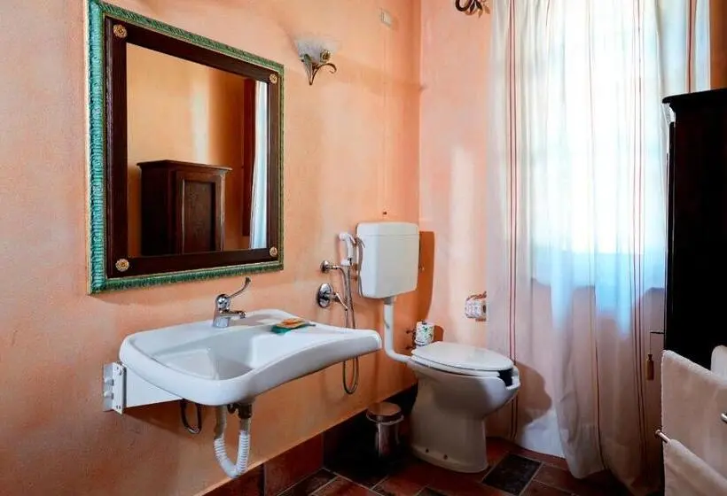 庭の見える1ベッドルームアパートメント, Agriturismo Il Molino Antico