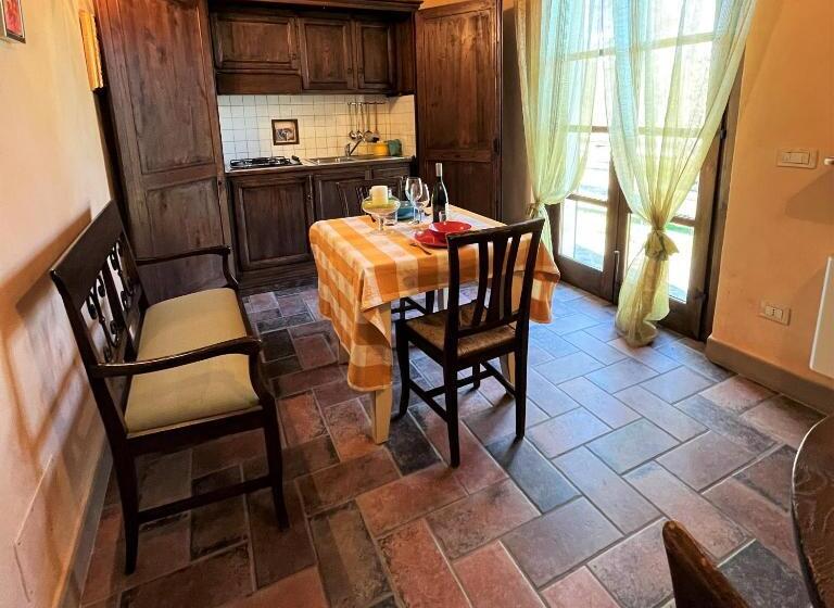 带1个卧室带花园景观的公寓, Agriturismo Il Molino Antico