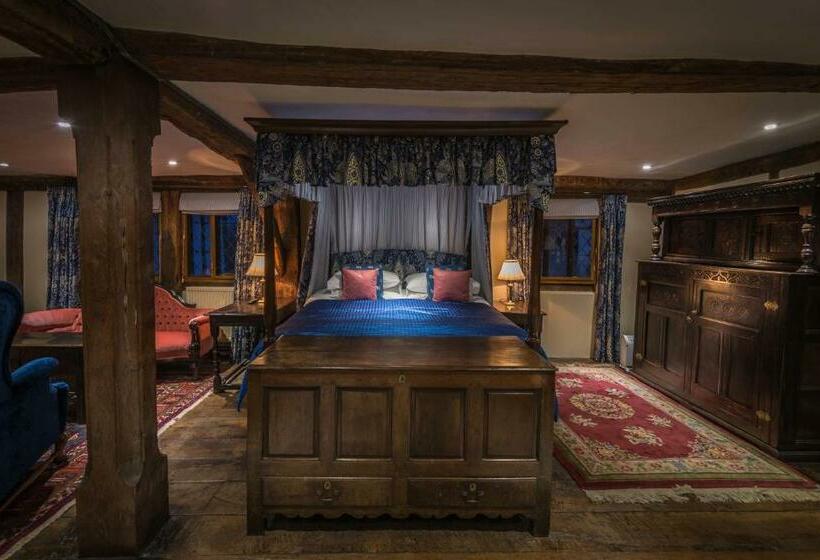 带大床的标准间, Long Crendon Manor B&b