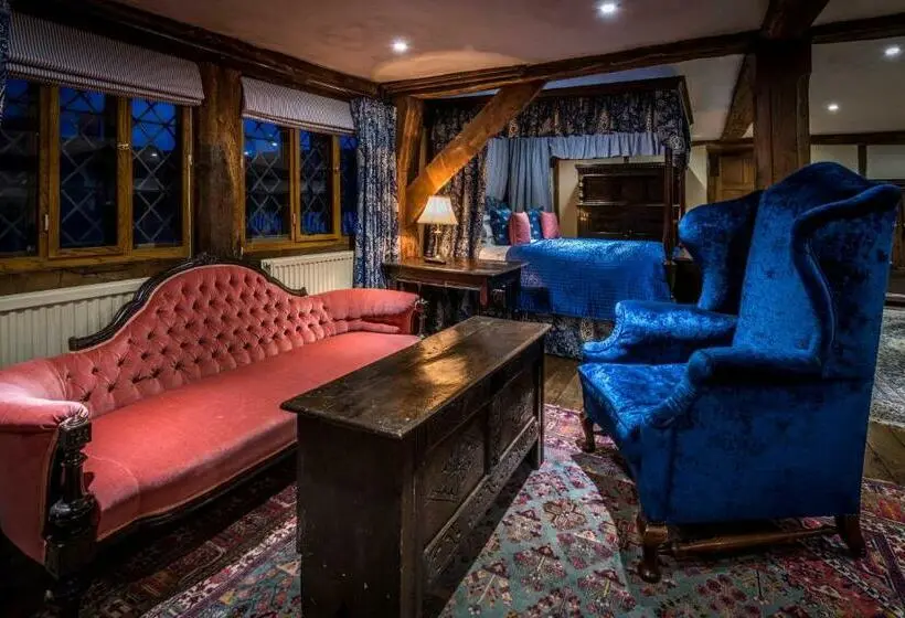 キングサイズベッドのスタンダードルーム, Long Crendon Manor B&b