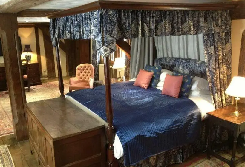 キングサイズベッドのスタンダードルーム, Long Crendon Manor B&b