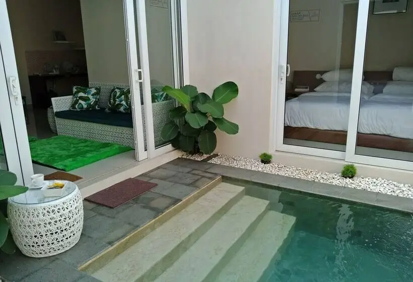２ベッドルームのデラックスビラ, Abhaya Villa