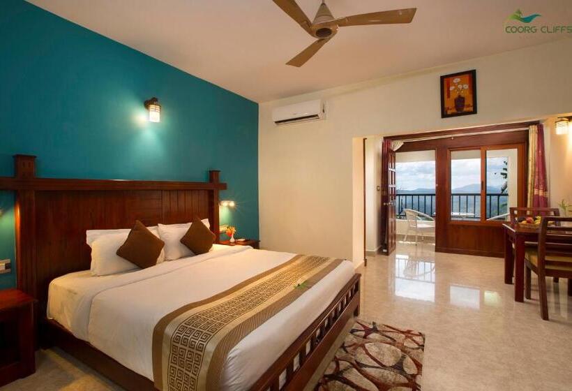 带大床的标准间, Coorg Cliffs Resorts