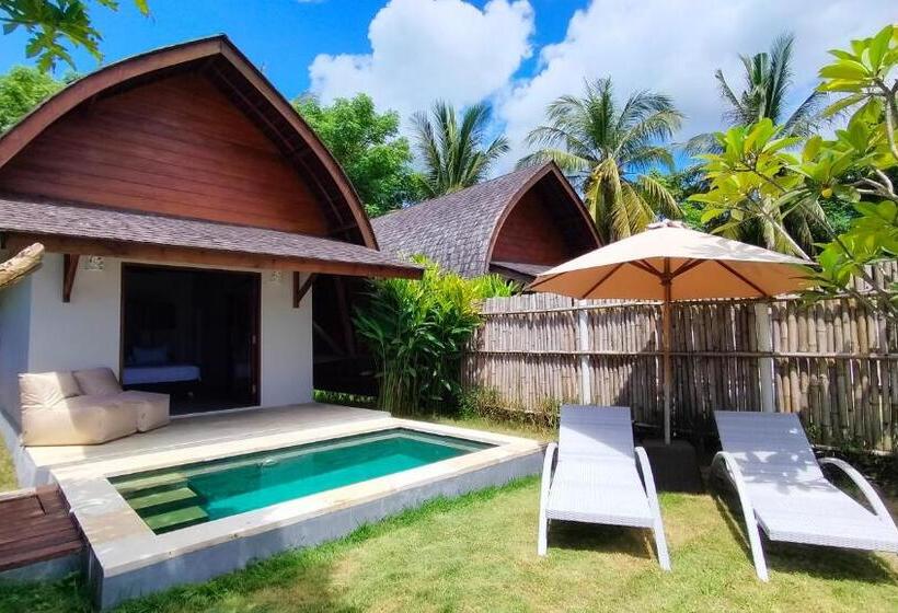 סוויטה נוף לים, The Club Villas Lombok