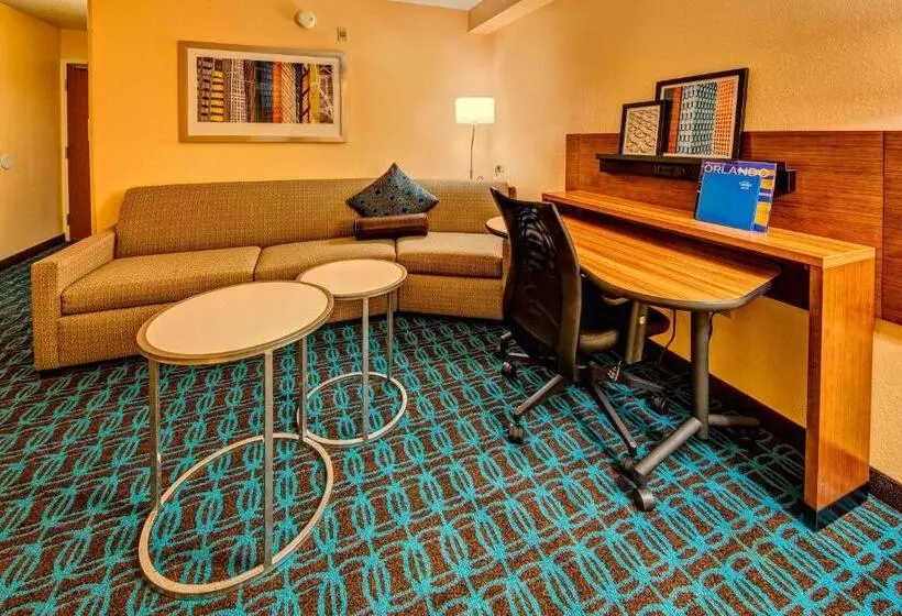 キングサイドベッドのスタンダードワンルーム, Fairfield Inn And Suites By Marriott Orlando Near Universal Orlando