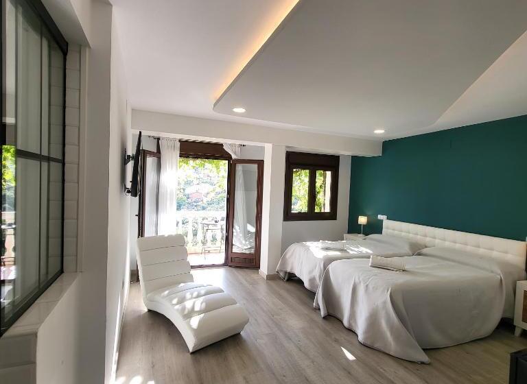 חדר דלוקס עם נוף להרים, Hostal El Cerro  Only Adults