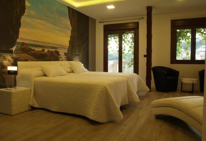 חדר דלוקס עם נוף להרים, Hostal El Cerro  Only Adults