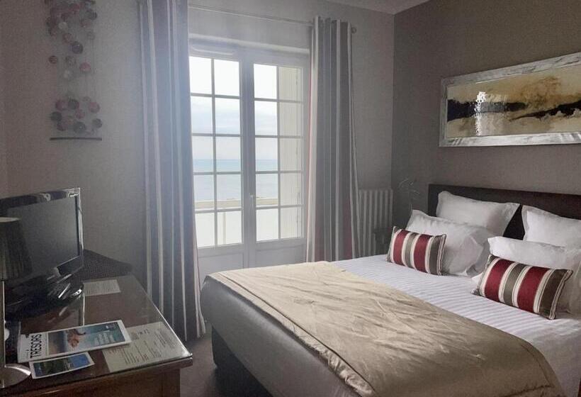 Номер Superior Вид на Море, Hôtel De La Pointe Du Grouin
