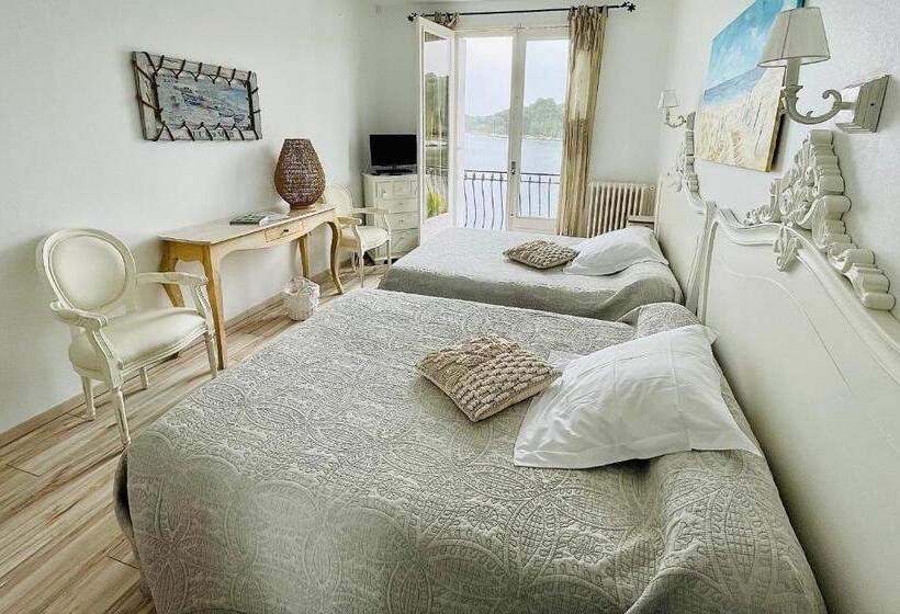 غرفة قياسية مطلّة علي البحيرة, La Caravelle Logis