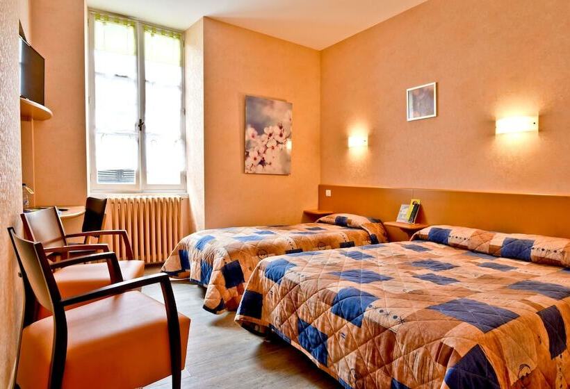 חדר סטנדרט לשלושה, Logis Hôtel De France