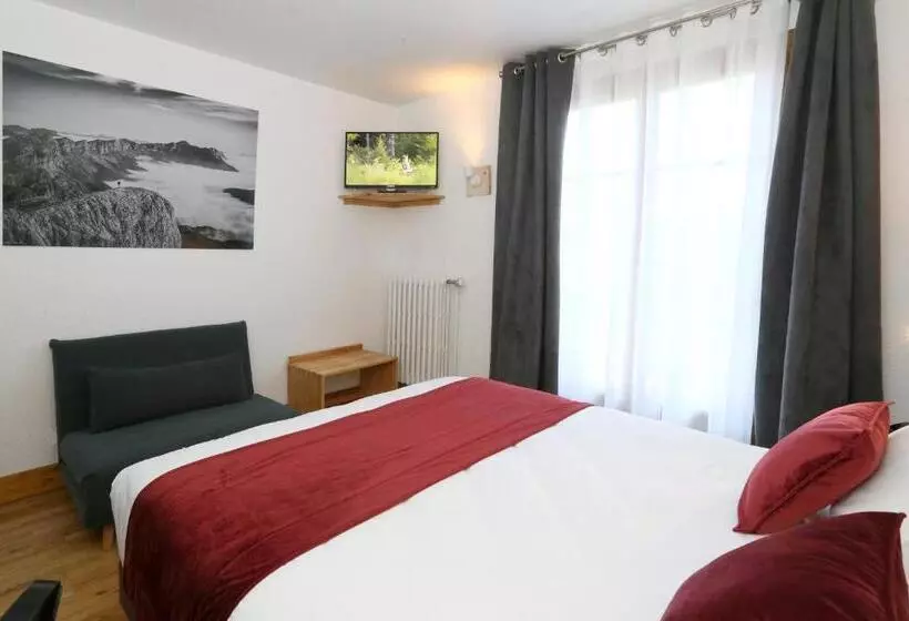 Standard Room Double Bed, Restaurant La Buffe