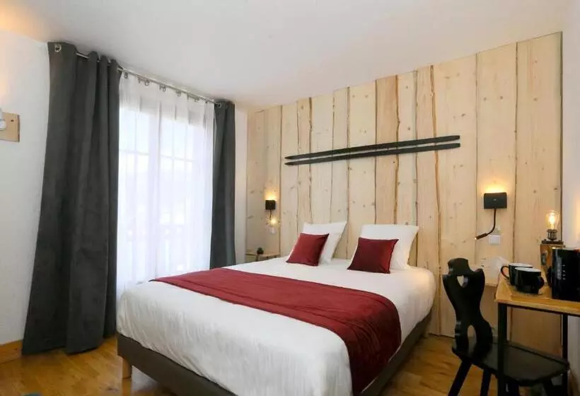 Standard Room Double Bed, Restaurant La Buffe