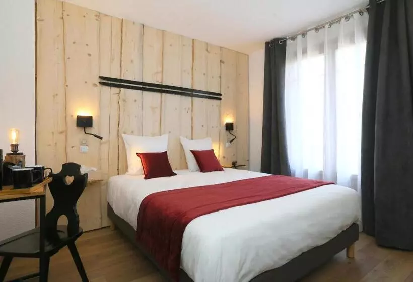 Standard Room Double Bed, Restaurant La Buffe