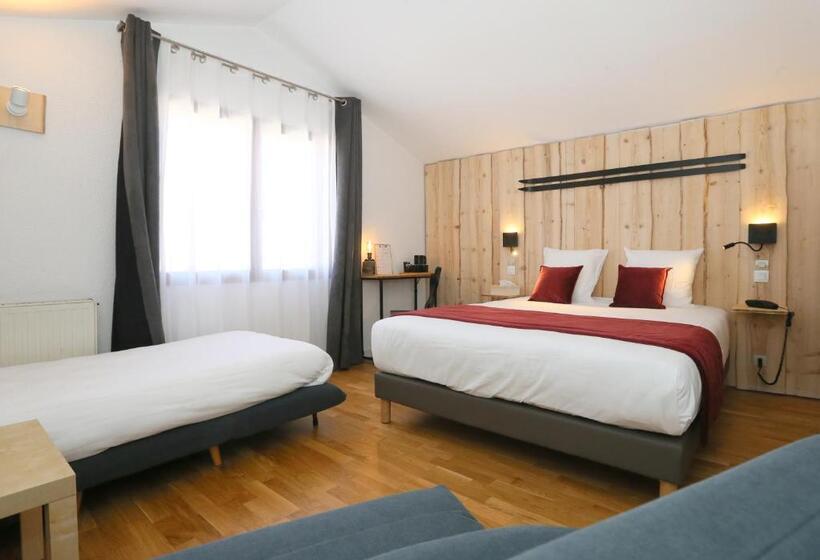 4인용 스탠다드 룸, Restaurant La Buffe