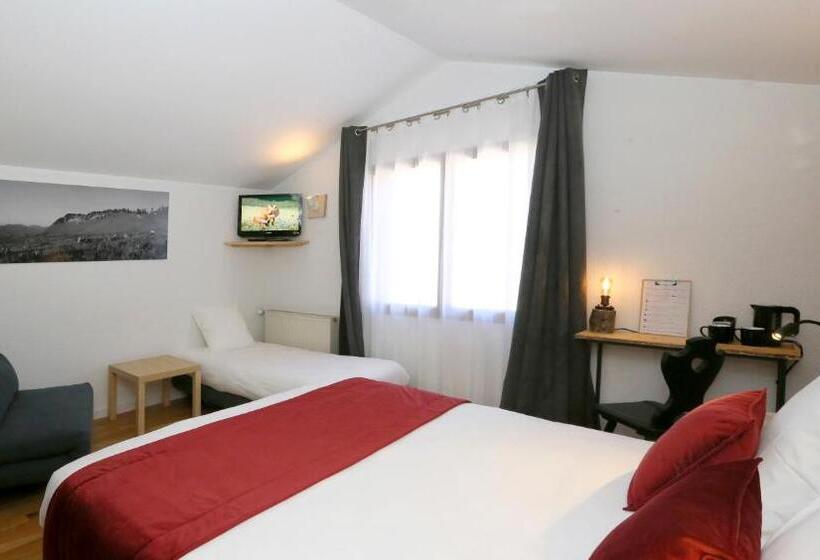 4인용 스탠다드 룸, Restaurant La Buffe