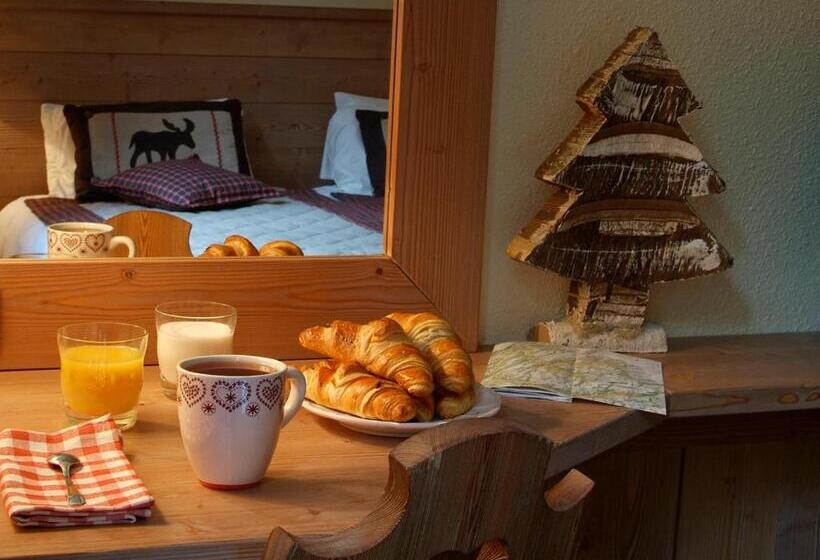 غرفة قياسية رباعية, Restaurant La Tourmaline