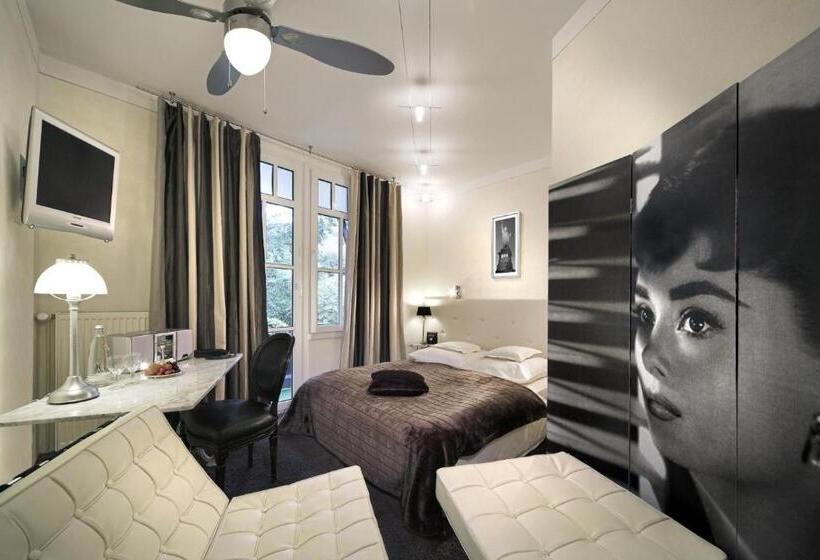 غرفة قياسية مزوَّدة بشُرفة, Park Villa Zentral Am Mittelrhein   Zimmer & Apartments