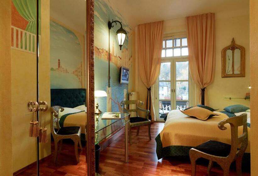 غرفة قياسية مزوَّدة بشُرفة, Park Villa Zentral Am Mittelrhein   Zimmer & Apartments