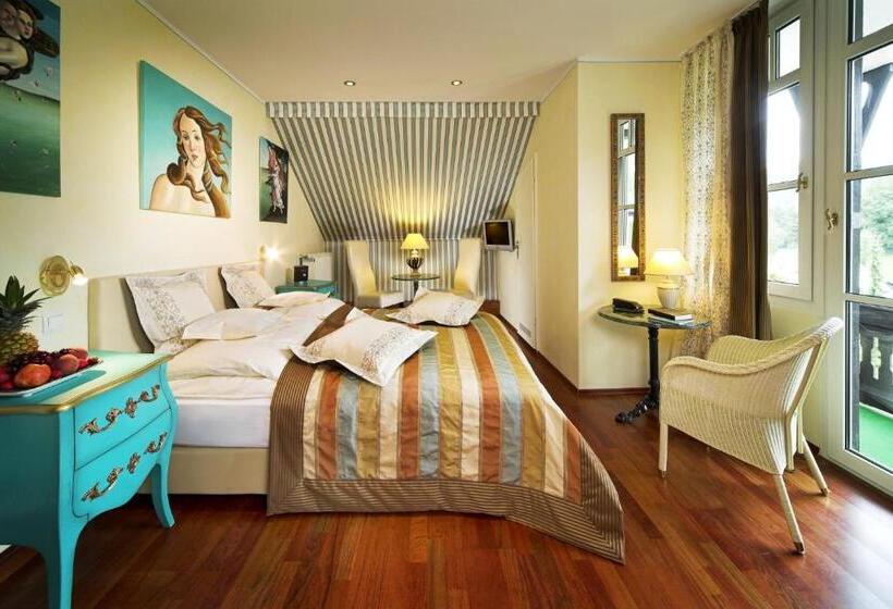 غرفة قياسية مزوَّدة بشُرفة, Park Villa Zentral Am Mittelrhein   Zimmer & Apartments