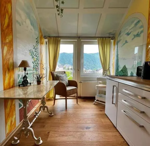 景色の見える一ベッドルームアパートメント, Park Villa Zentral Am Mittelrhein   Zimmer & Apartments