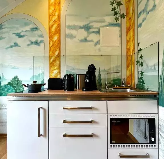 景色の見える一ベッドルームアパートメント, Park Villa Zentral Am Mittelrhein   Zimmer & Apartments