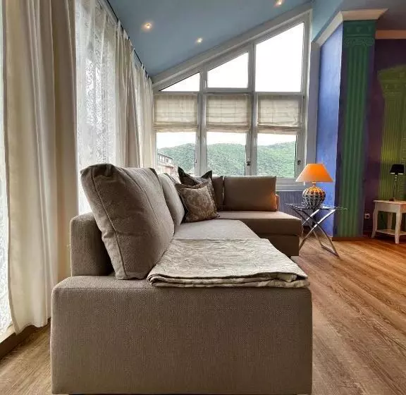 １ベッドルームのデラックスアパートメント, Park Villa Zentral Am Mittelrhein   Zimmer & Apartments