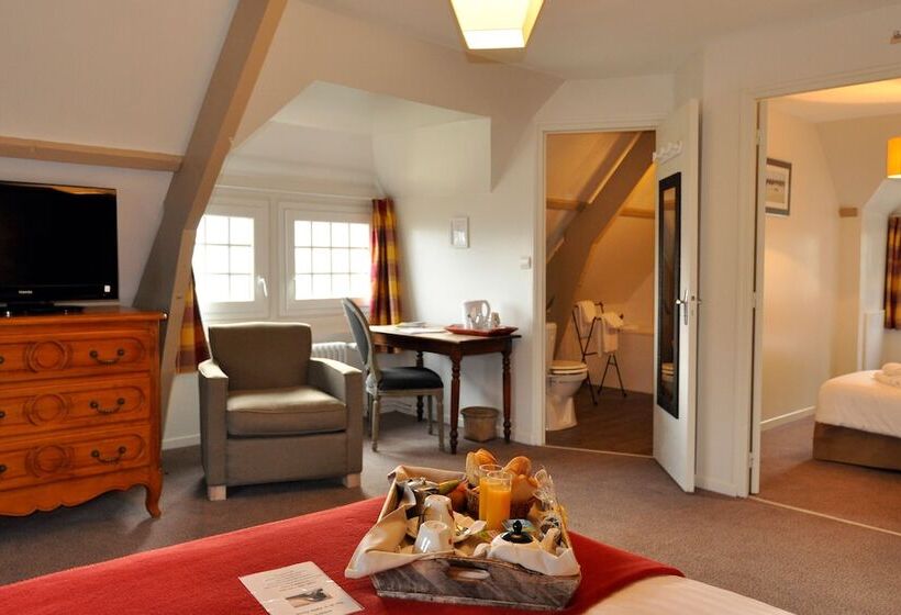 家庭间, Hostellerie Et Spa De La Vieille Ferme