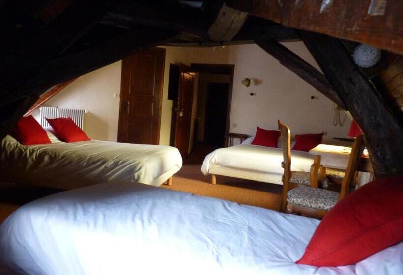 غرفة عائلية, Logis Hôtels Restaurant Le Relais Chenonceaux