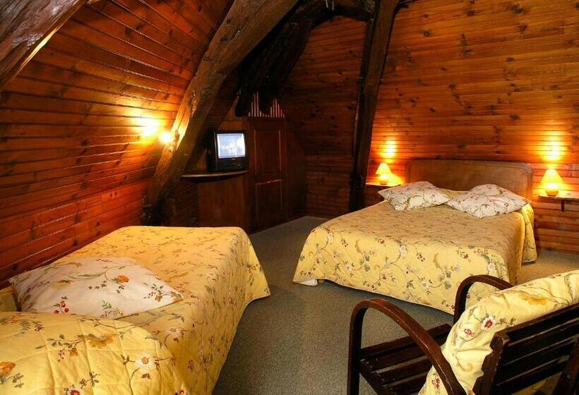 غرفة عائلية, Logis Hôtels Restaurant Le Relais Chenonceaux