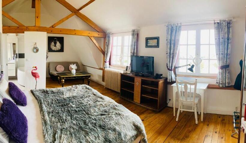 غرفة سوبيريور, Logis Hotel Bellevue Restaurant La Pomme D Or