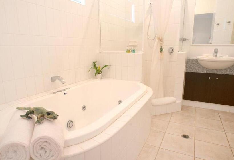 스탠다드 룸 킹사이즈 침대, Gecko Lodge Kalbarri