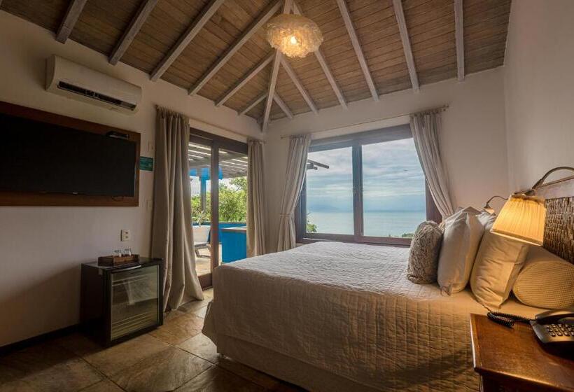디럭스 룸 바다 전망, La Pedrera Small Hotel & Spa