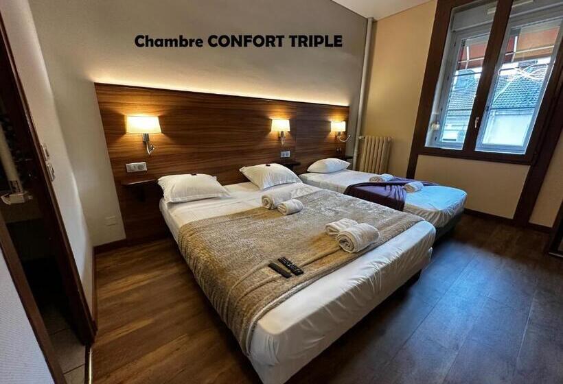 컴포트 트리플 룸, Terminus  Pizzeria Pizz A Gogo  Salle De Sport  Face A La Gare