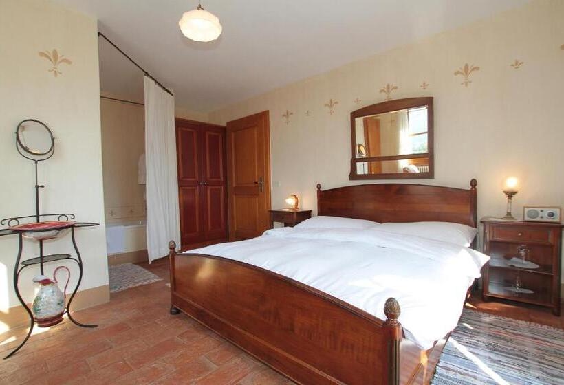 标准间带阳台, Fattoria L'amorosa