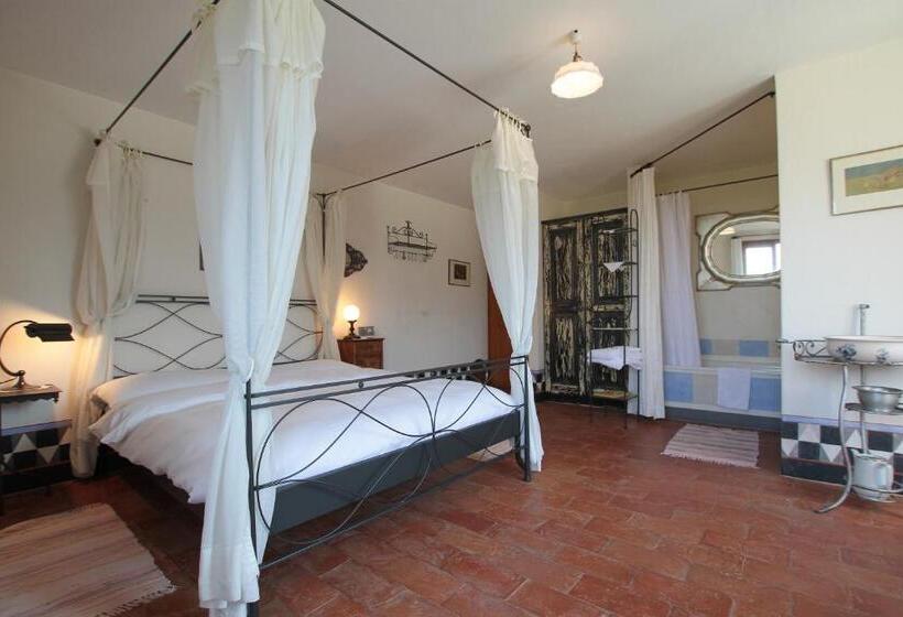 标准间带阳台, Fattoria L'amorosa