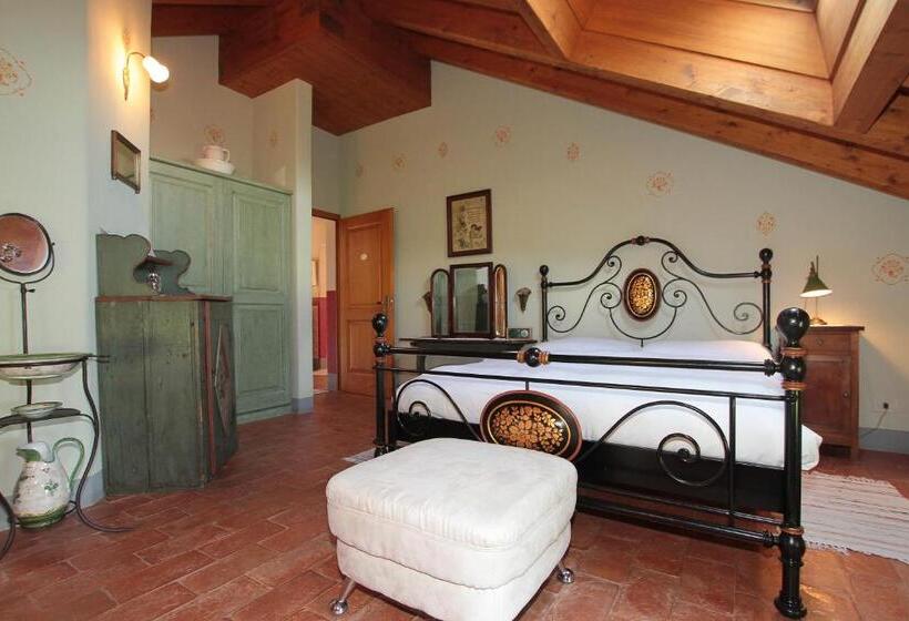 标准间带阳台, Fattoria L'amorosa