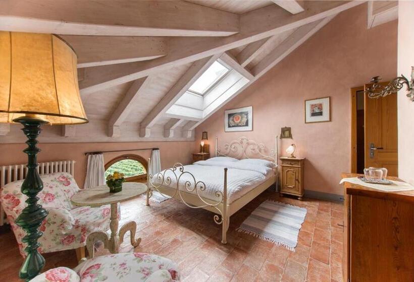 标准间带阳台, Fattoria L'amorosa