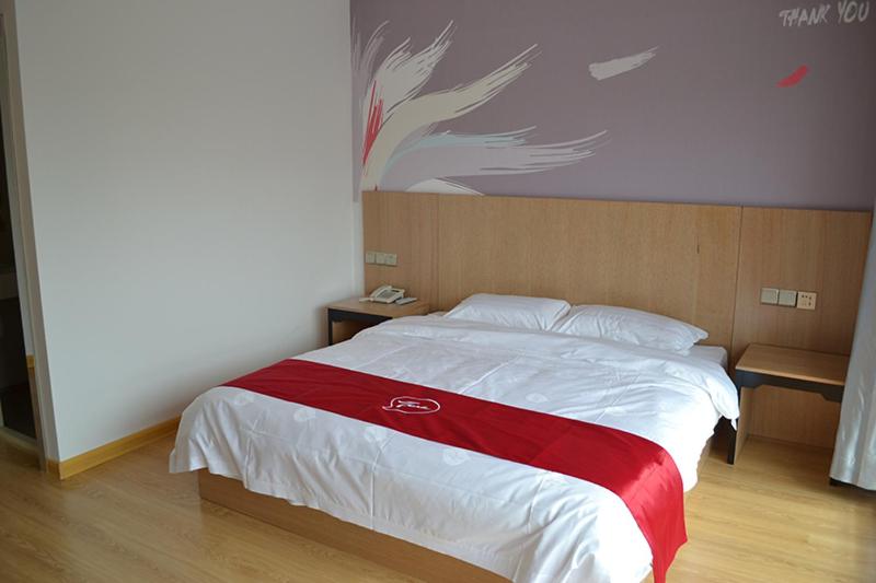 수피리어 룸, Thank Inn Chain Hotel Zhangjiakou Zhangbei County Tianbao New City