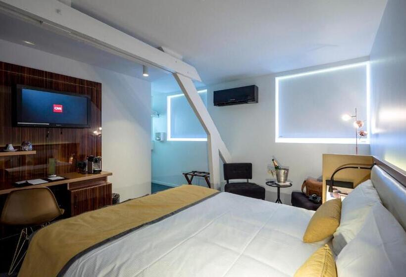 Номер Стандарт с Гидромассажем, The Originals Boutique, Hôtel Bulles By Forgeron, Lille Sud