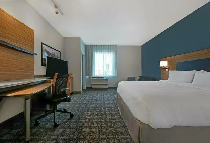 キングサイドベッドのスタンダードワンルーム, Towneplace Suites Sacramento Airport Natomas